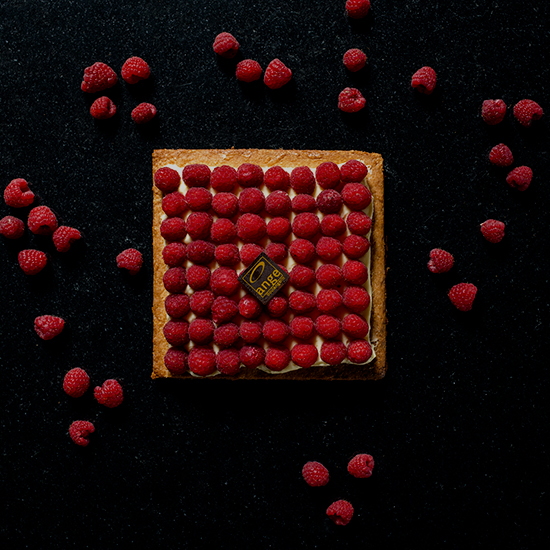 Tarte framboises