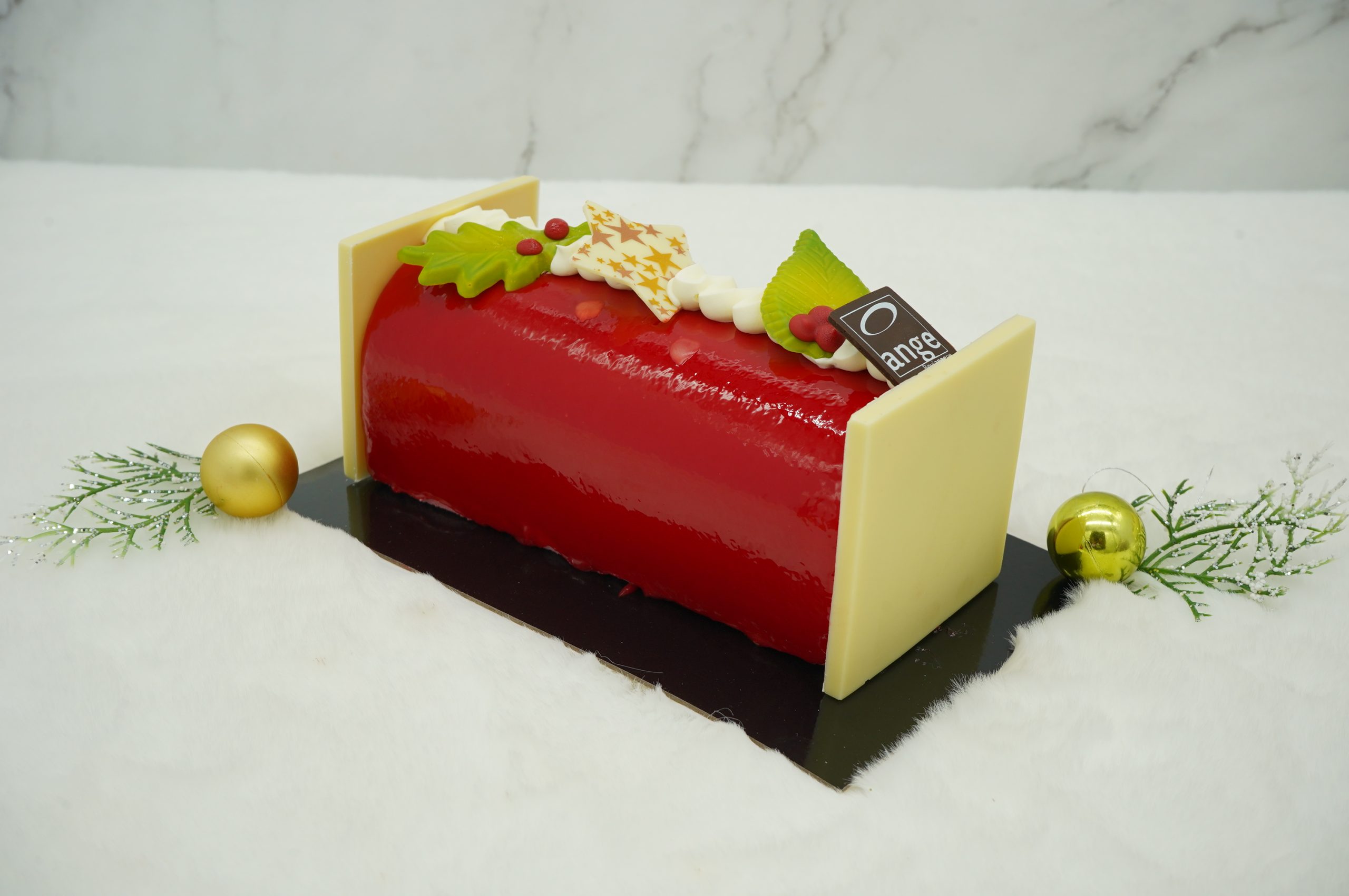 Bûche Fraise citron